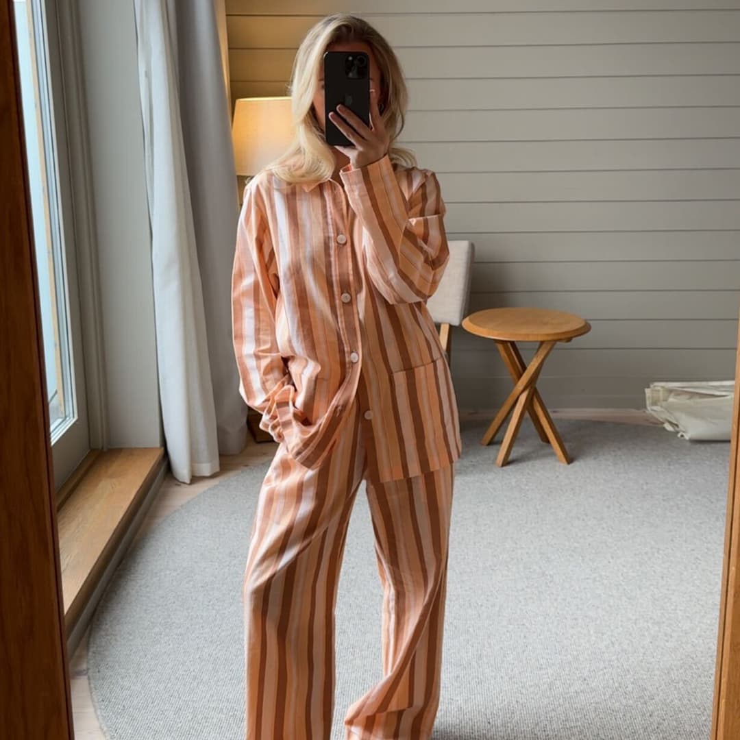 Uno Wide Leg Retro Pink & Peach