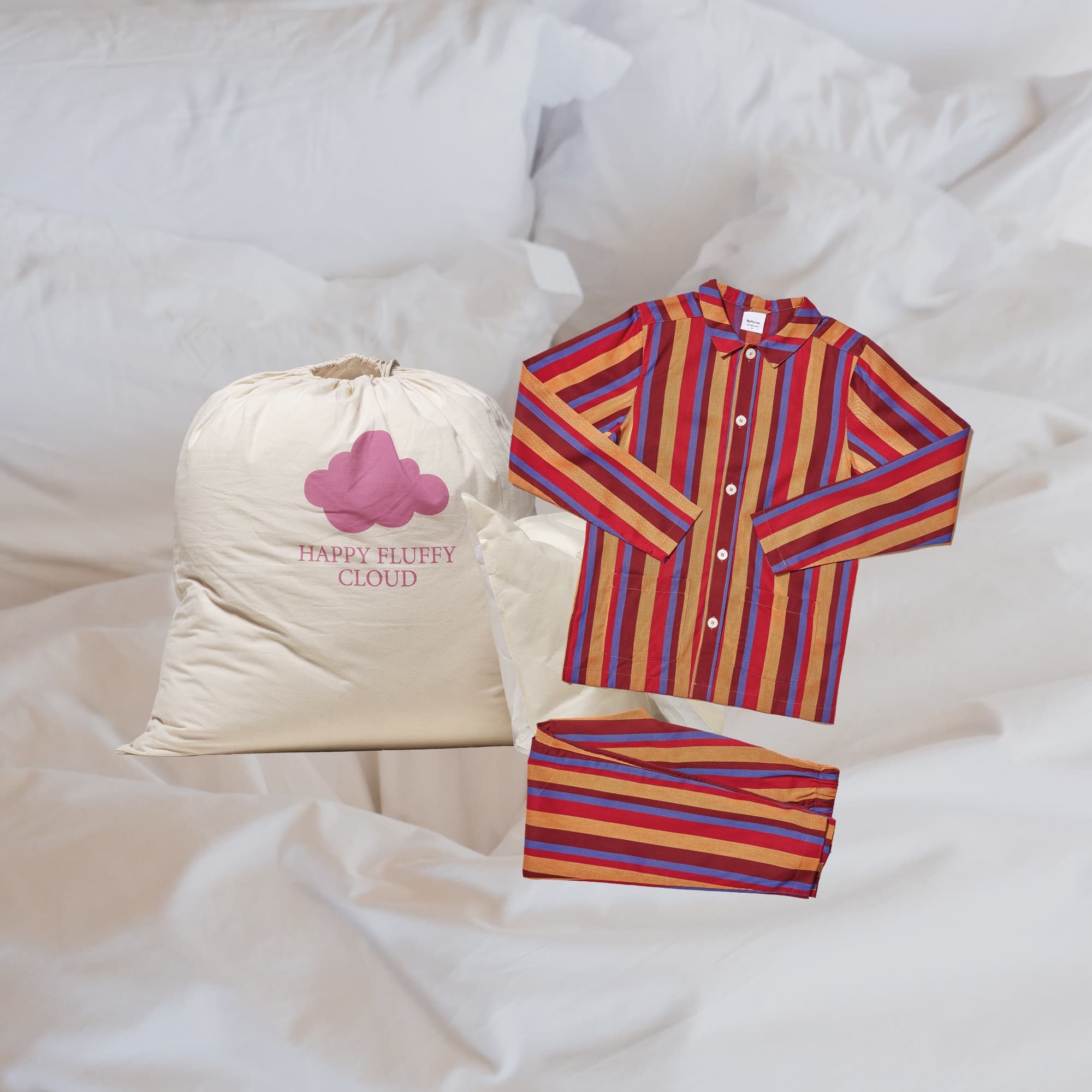Happy Fluffy Cloud Package Midifluff Double duvet & Nufferton - Uno Classic