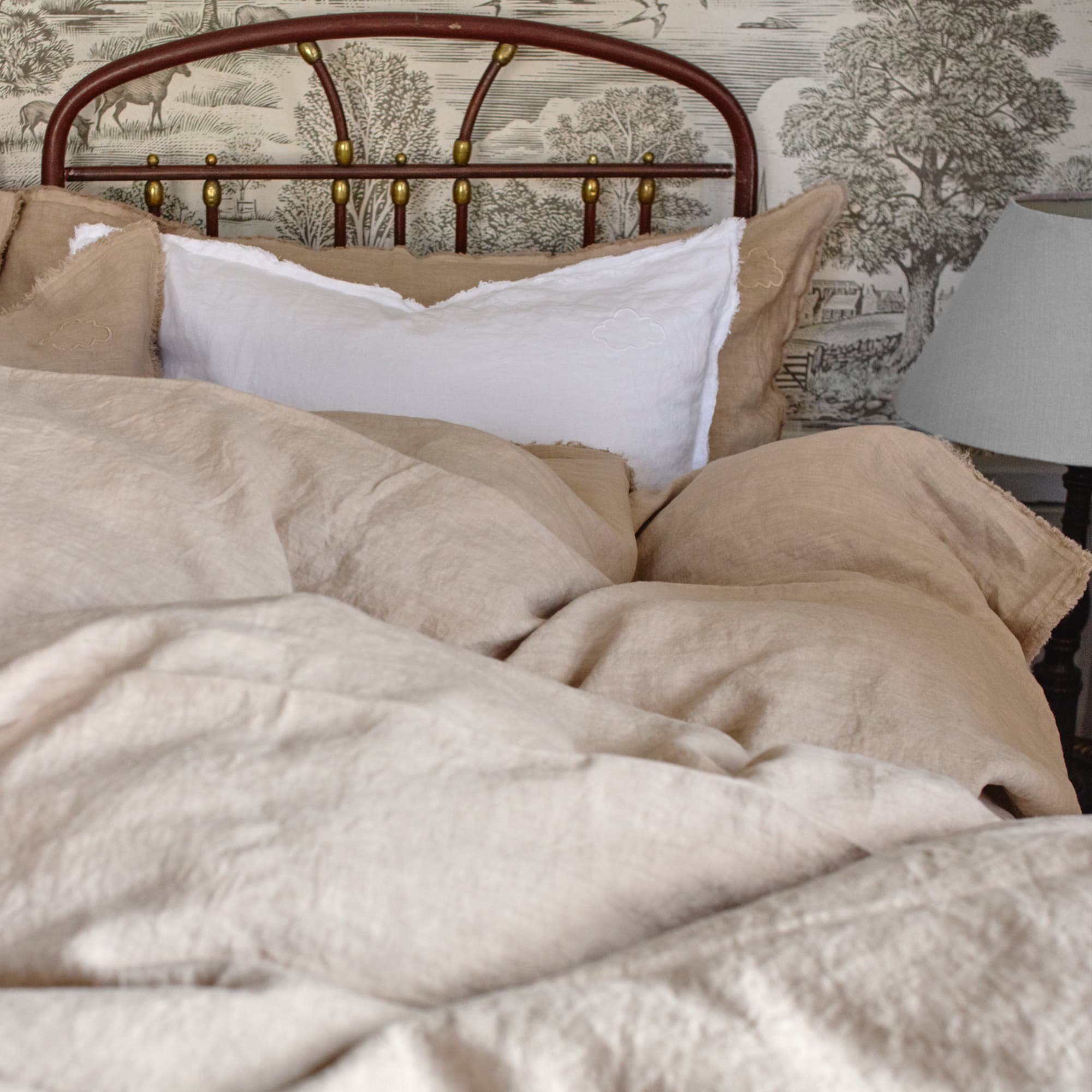 Bedding Single duvet cover - Sand